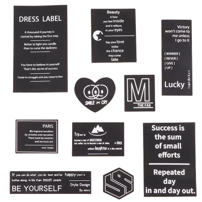 Komplet za popravilo puhovke 10 delov Black