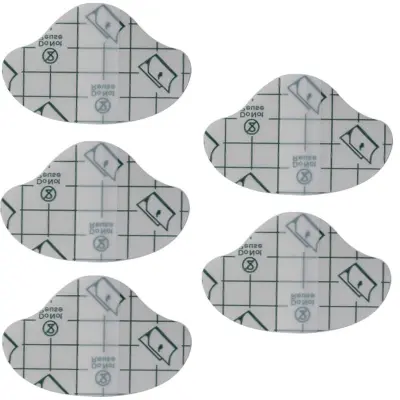 Ščitniki za pete 5 parov Transparent