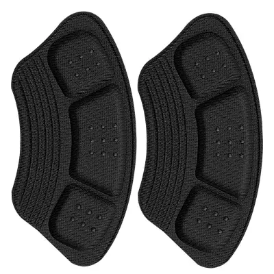 Ščitniki za pete / petne blazinice za čevlje - 2 para Black
