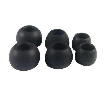 Silikonski nadomestni ušesni nastavki za AirPods Pro 3 velikosti Black