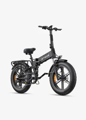 ENGWE ENGINE PRO 2.0 Folding Fat Tire Električno kolo 75 N.M Senzor navora 4.0 * 20” Fat Tire 52V 16AH Baterija Polno vzmetenje Vse terene