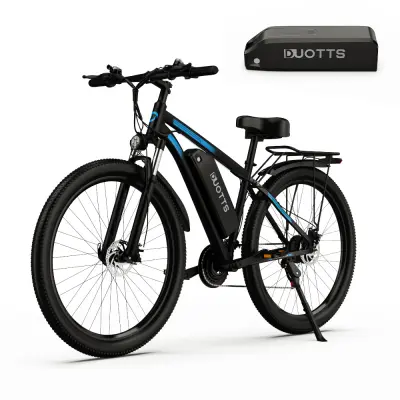 Duotts C29 Treking električno kolo 29" 48V 2*15Ah dvojna baterija MTB E-kolo - črna