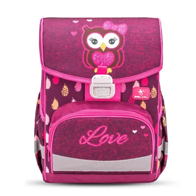 Ergonomska šolska torba Belmil Click "Mia the Owl"