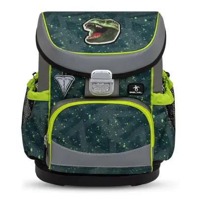 Ergonomska šolska torba Belmil Mini-Fit "T-rex Roar" - Testirano in priporočeno s strani nemškega AGR