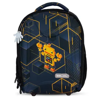Ergonomski šolski nahrbtnik Belmil Sturdy Eva Foam "Pixel"