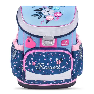 Ergonomska šolska torba Belmil Mini-Fit "Flower Patch"