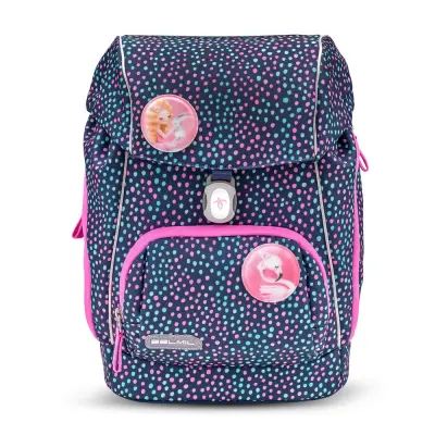 Ergonomska šolska torba Belmil Comfy "Amazing Polka Dot"- Testirano in priporočeno s strani nemškega AGR