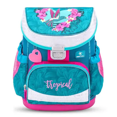 Ergonomska šolska torba Belmil Mini-Fit "Tropical Hummingbird"