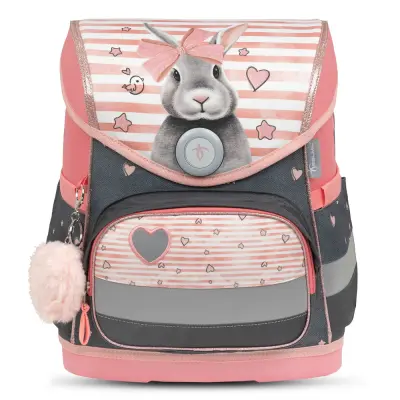 Ergonomska šolska torba Belmil Compact "Little Bunnies" - Testirano in priporočeno s strani nemškega AGR