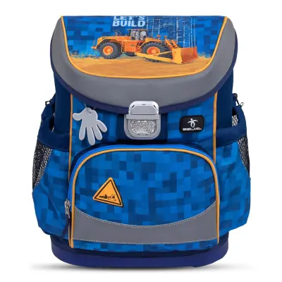 Ergonomska šolska torba Belmil Mini-Fit "Bulldozer" - Testirano in priporočeno s strani nemškega AGR