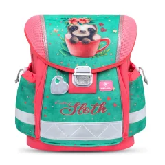Ergonomska šolska torba Belmil Classy "Cute Sloth" - Testirano in priporočeno s strani nemškega AGR
