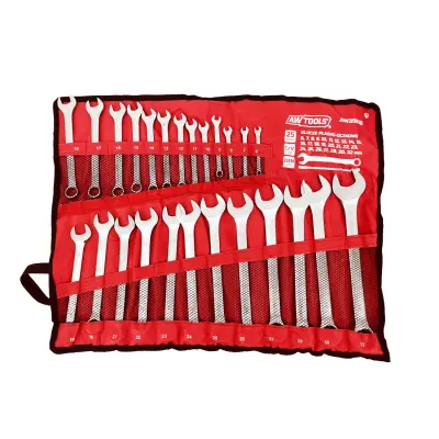 AWTOOLS Key Flat-Ostek Set 25 PCS. /6mm-32 mm