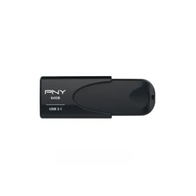 USB ključek PNY Attaché 4, 64GB, USB 3.1, črn