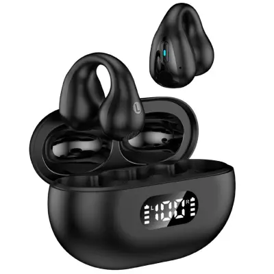 Brezžične open-ear slušalke Bluetooth 5.2 Black