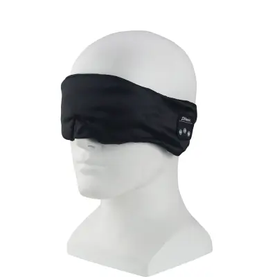 Bluetooth maska za spanje z vgrajenimi zvočniki Black