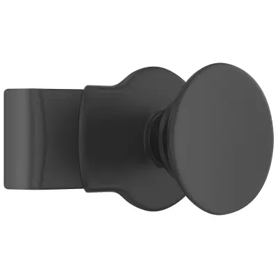 PopSockets PopGrip pametni telefon, prstan in univerzalno držalo - crna
