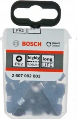BOSCH UDARNI IZVIJAČNIK PH2 x 25mm 25 kos.