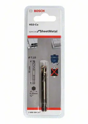 SVEDAR BOSCH - PILOT HSS-CO 7mm x 80mm %%%