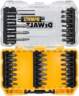 Set 33 nastavkov, 1/4" DEWALT DT70709
