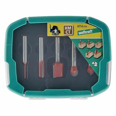 WOLFCRAFT SET REZALNIKOV ZA NABINE 5 kos.