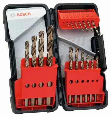 BOSCH HSS-CO SVEDRI ZA KOVINO SET SVEDLOV 18 kos. TOUGHBOX