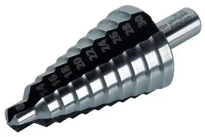 HSS STOPENIČNI SVEDER 8-30MM STEPELO 10MM