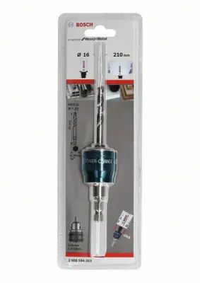 BOSCH ROČAJ ZA LUKNJE. 3/8 8.7mm Z DALJINCEM 7.15x85mm