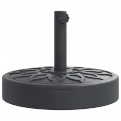 vidaXL Podstavek za senčnik za Ø38/48 mm palice 25 kg okrogel