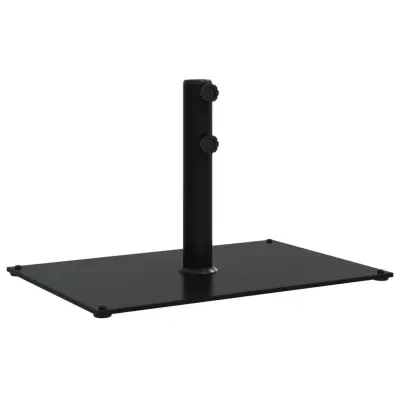 vidaXL Podstavek za senčnik za Ø32/38/48 mm palice 15 kg pravokoten