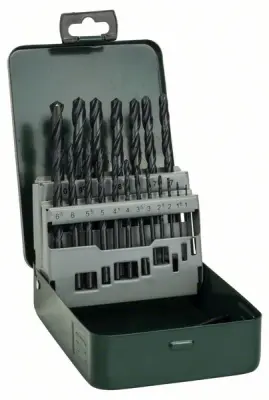 HSS-R SVEDRI ZA KOVINO SET 19 KOS. 1-10MM