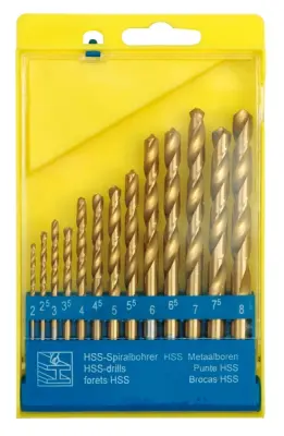 VOREL SET SVEDROV ZA KOVINO TYTAN 13 kos. /1,5-6,5/ 22300