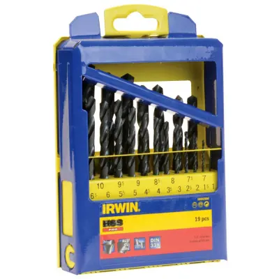 SET HSS PRO SVEDROV ZA KOVINO SET 19 KOSOV 1-10MM