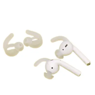 Ušesni čepki za boljšo pritrditev slušalk AirPods/AirPods 2 Transparent