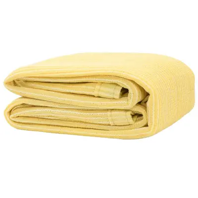 vidaXL Preproga za šotor bež 250x200 cm HDPE