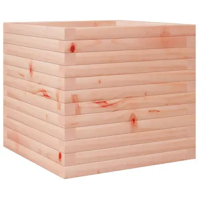 vidaXL Vrtno cvetlično korito 50x50x46 cm trden les douglas