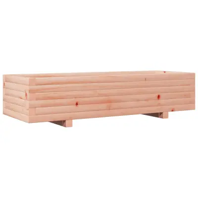vidaXL Vrtno cvetlično korito 110x40x26,5 cm trden les douglas
