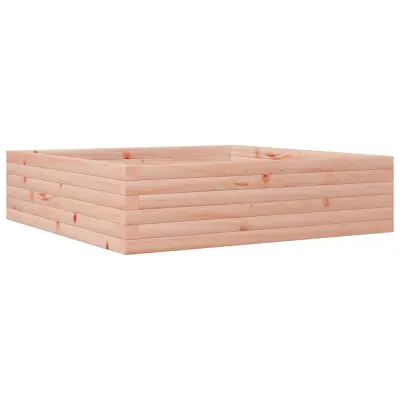 vidaXL Vrtno cvetlično korito 90x90x23 cm trden les douglas