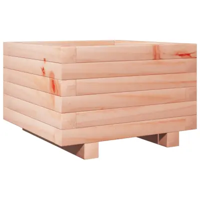 vidaXL Vrtno cvetlično korito 40x40x26,5 cm trden les douglas