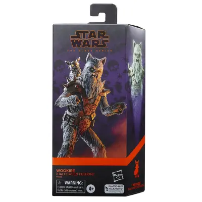 STAR WARS WOOKIEE FIGUR HALLOWEEN EDITION BLACK SERIES