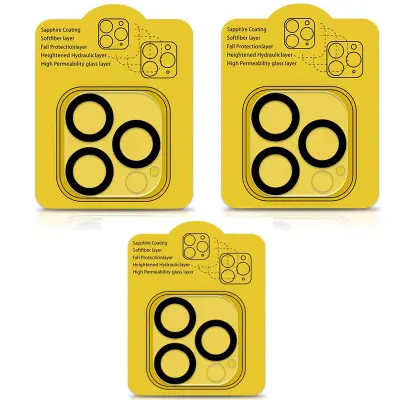 3-paketno kaljeno steklo za zaščito kamere   iPhone 15 Pro Max