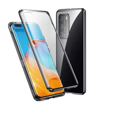 Huawei P40 ovitek dvostranski Črn