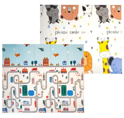 Aga4Kids Zložljiva podloga iz pene za otroke 200x180 cm MR132