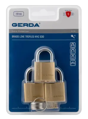 SET 3-TROJNIH KLJUČAVNIC BRASS LINE KMZ S30, BLIS