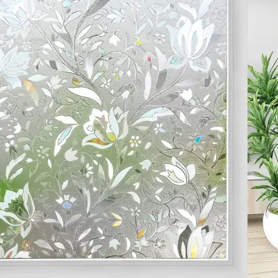 Motirana folija za okna za zaščito zasebnosti MultiColor 100x45 cm