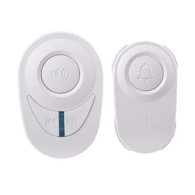 Brezžični zvonec - 48 melodij, 5 stopenj glasnosti White