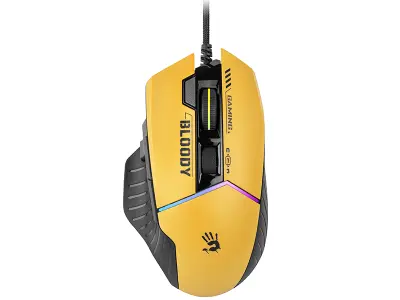 Miška A4TECH BLOODY W95Max USB Sports Lime