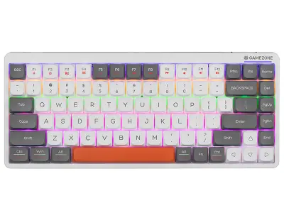 Tracer FINA 84 bela/siva mehanska tipkovnica (Outemu Red Switch)