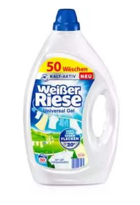 Weisser Riese UNIVERSAL Gel za pranje 50 pranj | 2.25l | DE