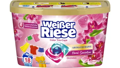 Weisser Riese COLOR ORCHIDEE AROMATHERAPIE kapsule za pranje 18 kom
