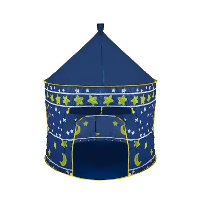 Aga4Kids Detský hrací stan DS1203 Modrý